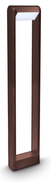 Brilagi - LED Venkovní lampa CROTONE LED/7W/230V hnědá IP54 80 cm