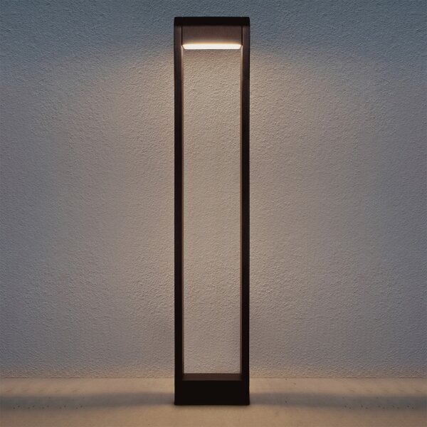 Brilagi - LED Venkovní lampa CROTONE LED/7W/230V hnědá IP54 80 cm