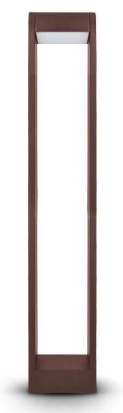 Brilagi - LED Venkovní lampa CROTONE LED/7W/230V hnědá IP54 80 cm