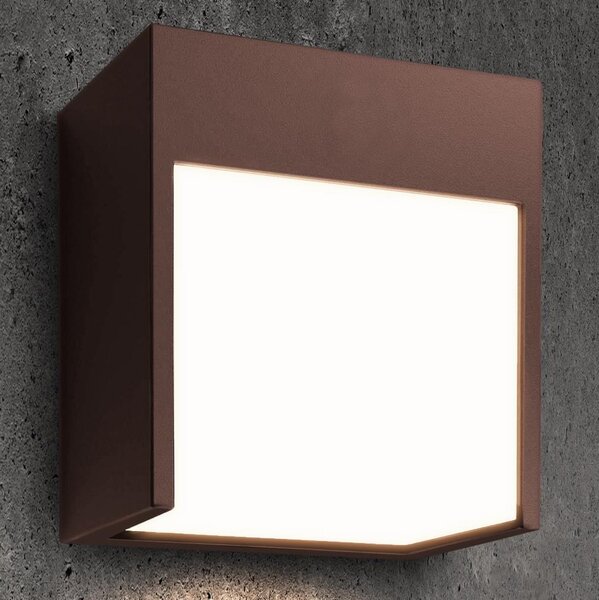 Brilagi - LED Venkovní nástěnné svítidlo TERNI LED/12W/230V hnědá IP44