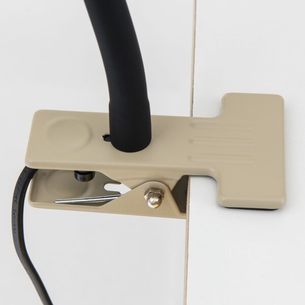Orion - Flexibilní stolní lampa s klipem DOTTY 1xGU10/10W/230V béžová/černá