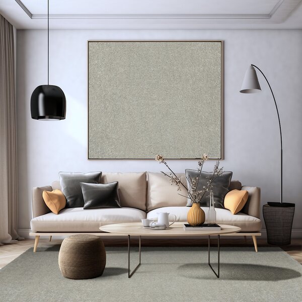 Kobercový ráj Kusový luxusní koberec Shaggy Silky 72 Šedý Stříbrný Rozměr: 100x150 cm