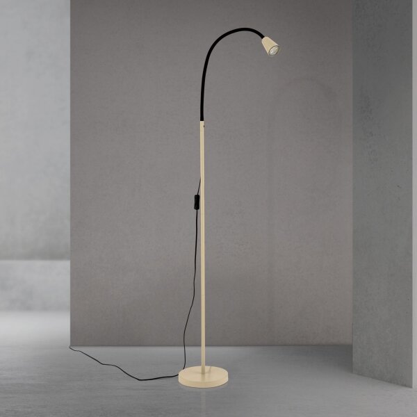 Orion - Flexibilní stojací lampa DOTTY 1xGU10/10W/230V béžová/černá
