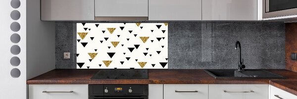 Dekorační panel sklo Trojúhelníky pozadí pksh-101392592