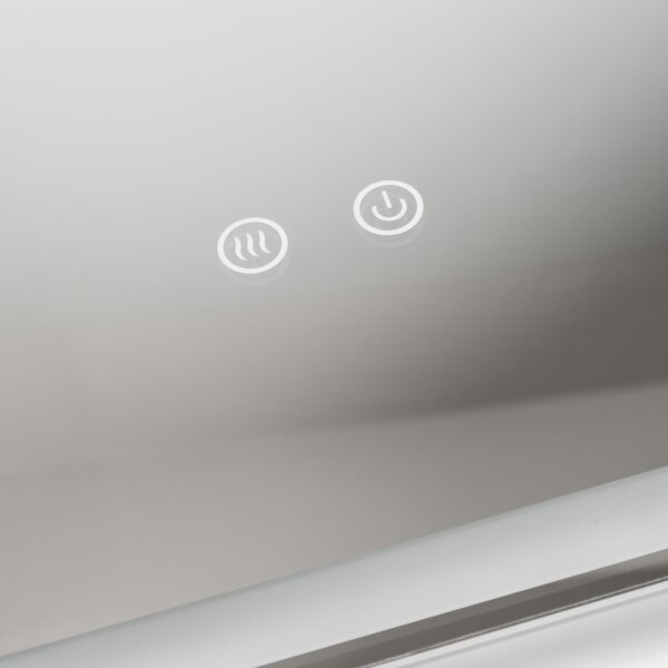 Brilagi - LED Stm. koup. vyhř. zrcadlo s pods. BELLA LED/12W/230V 40x60 cm IP44