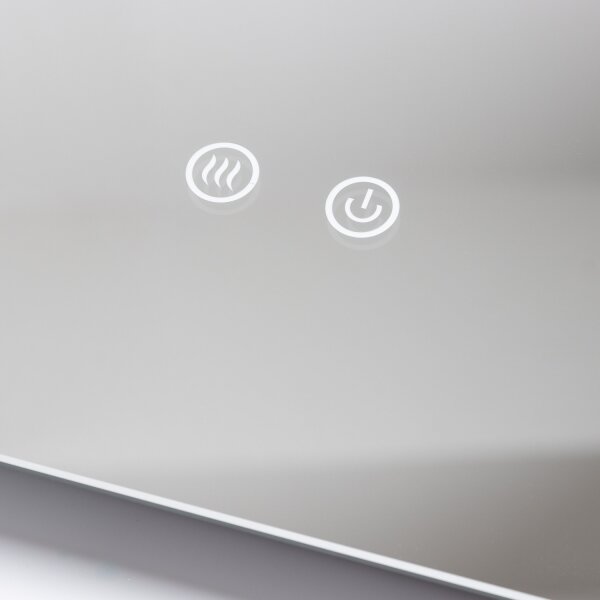 Brilagi - LED Stm. koup. vyhř. zrcadlo s pods. DIANA LED/13W/230V 60x40 cm IP44