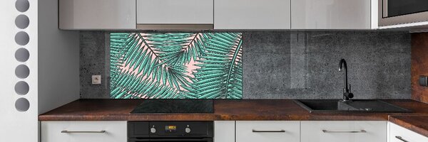 Dekorační panel sklo Listí palmy pksh-101564719