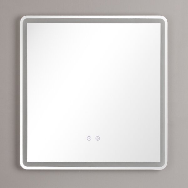 Brilagi - LED Stm. koup. vyhř. zrcadlo s pods. BELLA LED/16W/230V 60x60 cm IP44