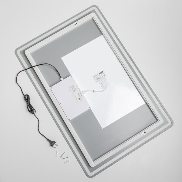 Brilagi - LED Stm. koup. vyhř. zrcadlo s pods. BELLA LED/19W/230V 60x90 cm IP44