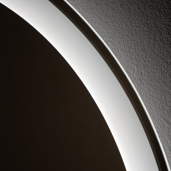 Brilagi-LED Stm. koup. vyhř. zrcadlo s pods. AVA PRO LED/18W/230V pr. 60 cm IP44