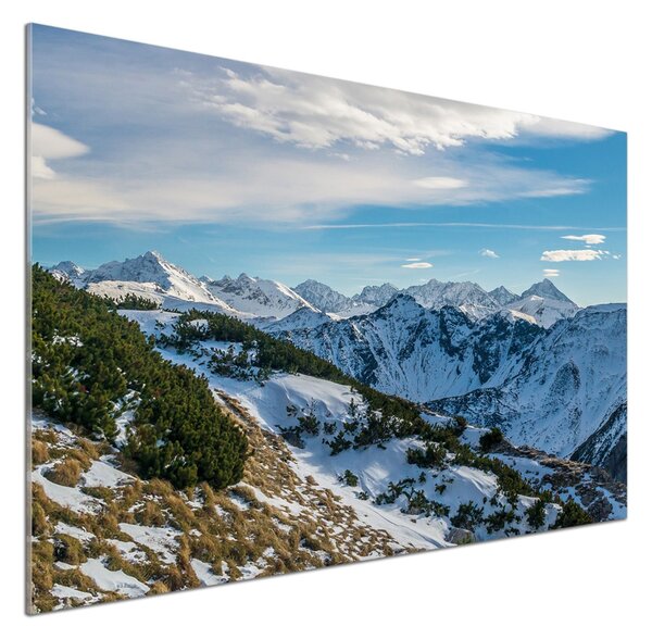 Dekorační panel sklo Koruna Tatr pksh-101669089