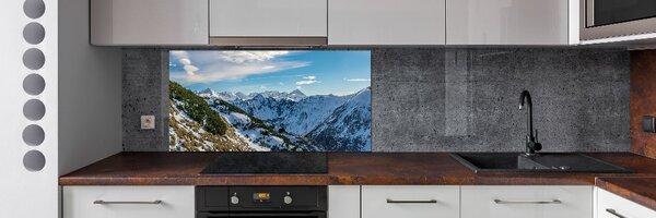 Dekorační panel sklo Koruna Tatr pksh-101669089