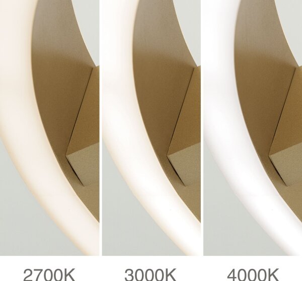 Orion - LED Stropní svítidlo KOLK LED/40W/230V 2700/3000/4000K pr. 40 cm zlatá