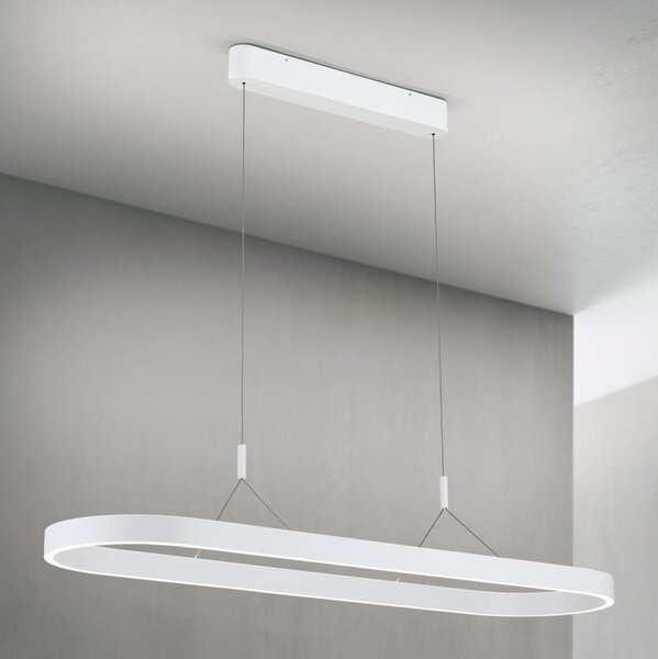 Orion - LED Lustr na lanku CARRARA LED/80W/230V 2700/3000/4000K bílá