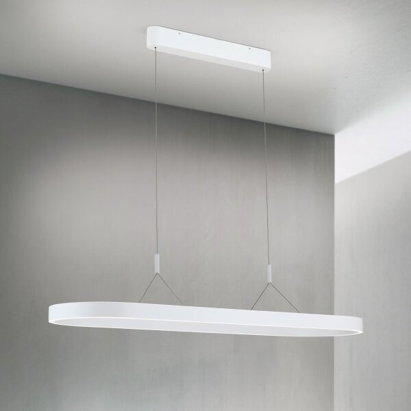 Orion - LED Lustr na lanku CARRARA LED/80W/230V 2700/3000/4000K bílá