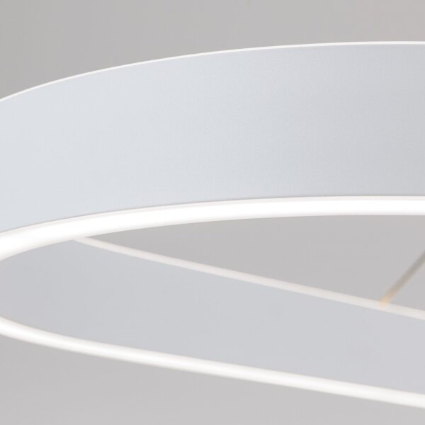 Orion - LED Lustr na lanku CARRARA LED/80W/230V 2700/3000/4000K bílá