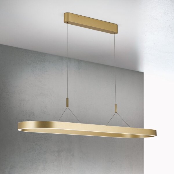 Orion - LED Lustr na lanku CARRARA LED/80W/230V 2700/3000/4000K zlatá