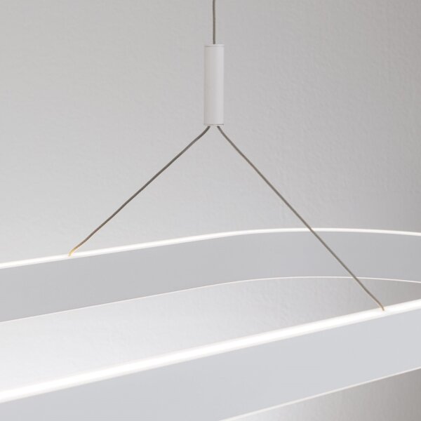 Orion - LED Lustr na lanku CARRARA LED/80W/230V 2700/3000/4000K bílá