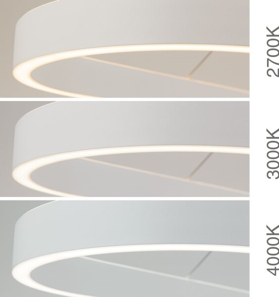 Orion - LED Lustr na lanku CARRARA LED/80W/230V 2700/3000/4000K bílá