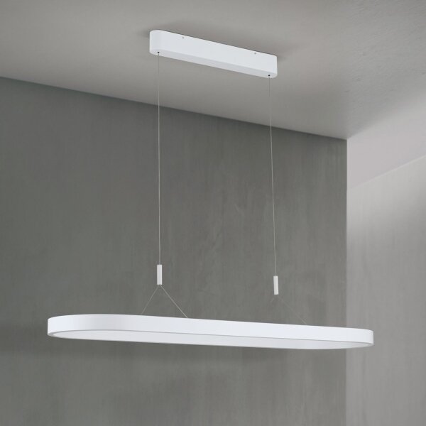 Orion - LED Lustr na lanku CARRARA LED/80W/230V 2700/3000/4000K bílá