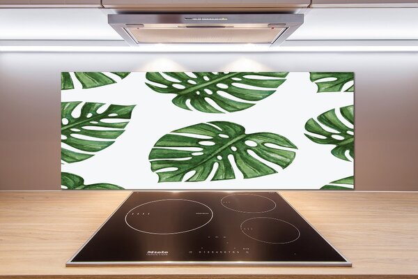 Skleněný panel do kuchynské linky Monstera pksh-101795652