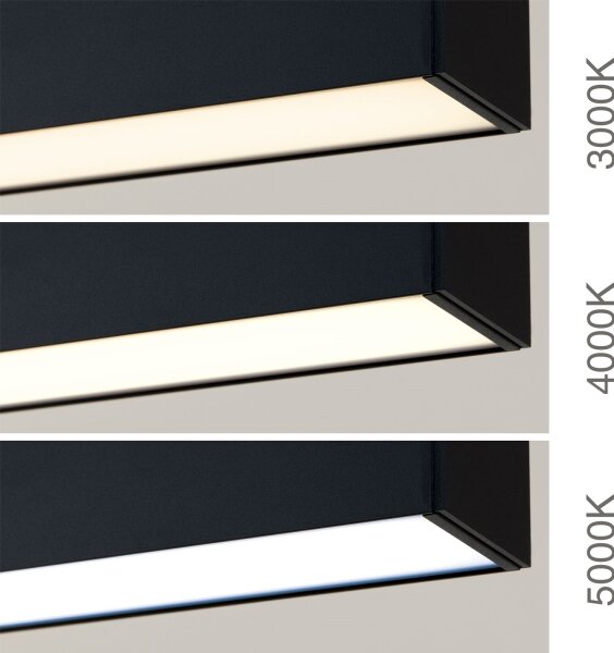 Orion - LED Stropní/závěsné svít. 2v1 PALKKI LED/38W/230V 3000/4000/5000K černá