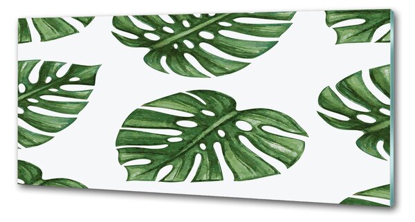 Skleněný panel do kuchynské linky Monstera pksh-101795652