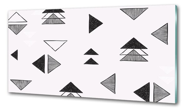 Dekorační panel sklo Trojúhelníky pozadí pksh-101904659