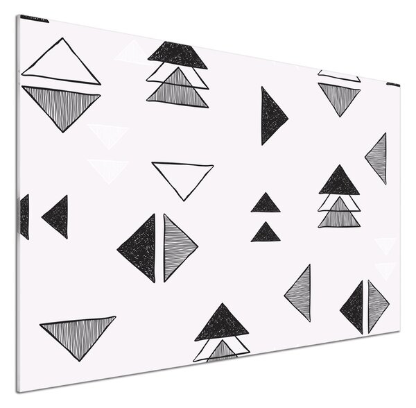 Dekorační panel sklo Trojúhelníky pozadí pksh-101904659