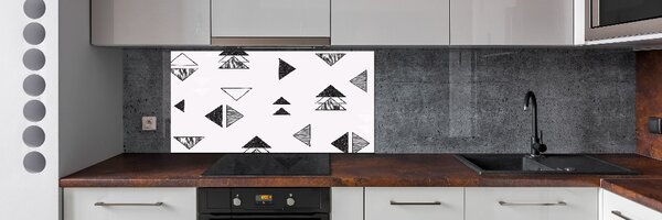 Dekorační panel sklo Trojúhelníky pozadí pksh-101904659