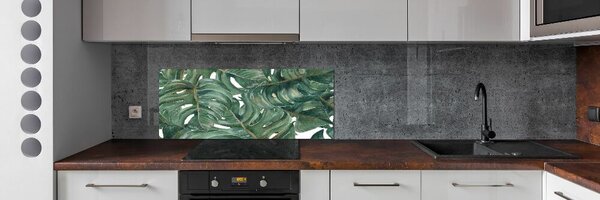 Skleněný panel do kuchynské linky Monstera pksh-101969533