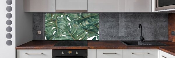Skleněný panel do kuchynské linky Monstera pksh-101969533
