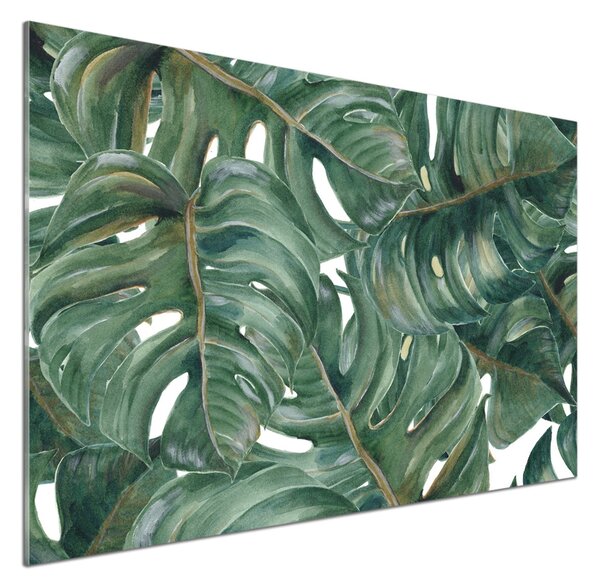 Skleněný panel do kuchynské linky Monstera pksh-101969533