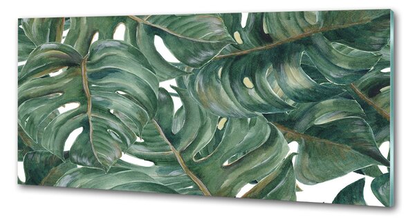 Skleněný panel do kuchynské linky Monstera pksh-101969533