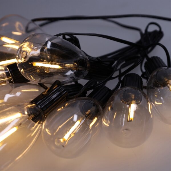Brilagi - LED Venkovní girlanda 10xLED/3xAA 3,2m IP44 teplá bílá