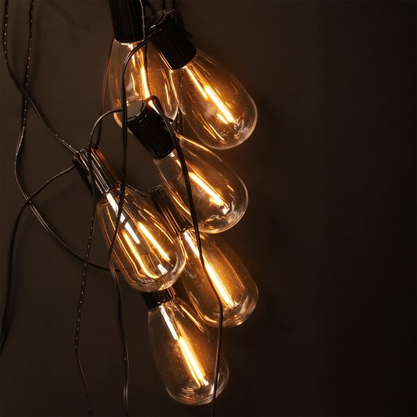 Brilagi - LED Venkovní girlanda 10xLED/3xAA 3,2m IP44 teplá bílá