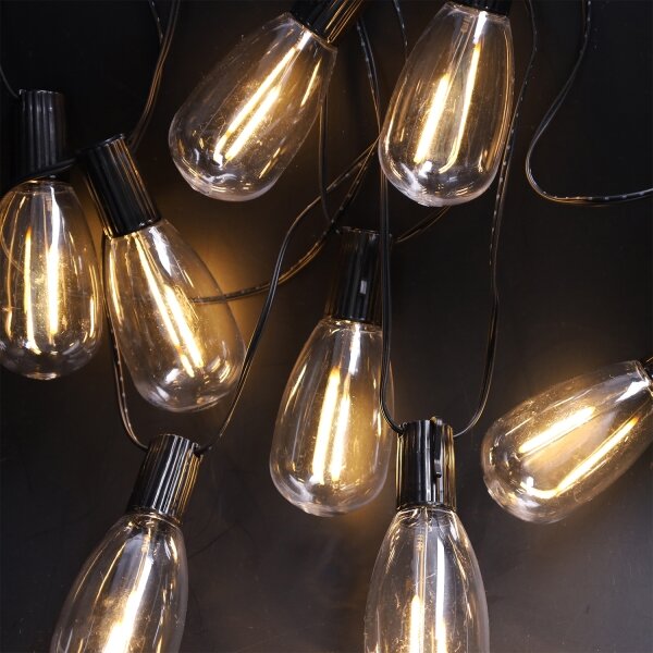 Brilagi - LED Venkovní girlanda 10xLED/3xAA 3,2m IP44 teplá bílá