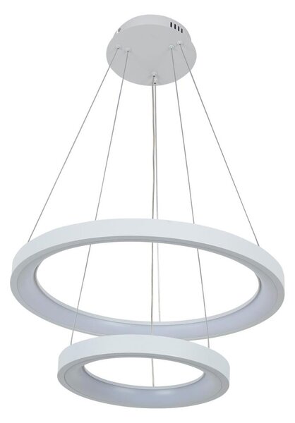 Brilagi - LED Stmív. lustr na lanku FALCON SLIM LED/68W/230V pr. 50 cm bílá + DO