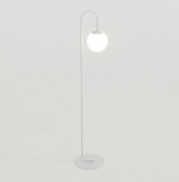 Stojací lampa FLOR 1xE14/10W/230V bílá