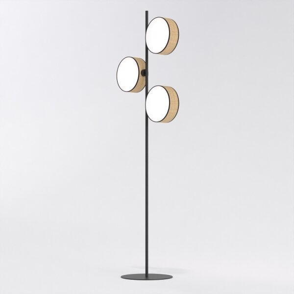 Stojací lampa DRUMZ 3xE14/10W/230V béžová