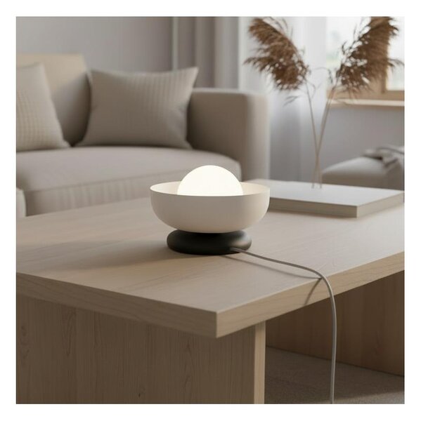 Stolní lampa OZZY 1xG9/8W/230V bílá