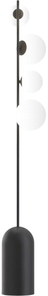 Stojací lampa ETNO 4xG9/8W/230V černá