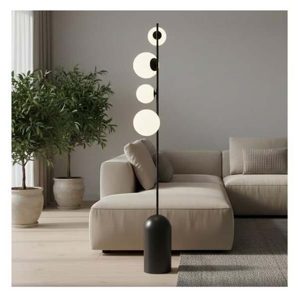 Stojací lampa ETNO 4xG9/8W/230V černá
