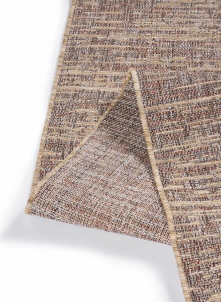 Makro Abra Kusový koberec Sisal YUCANA KV24A béžový hnědý Rozměr: 80x150 cm