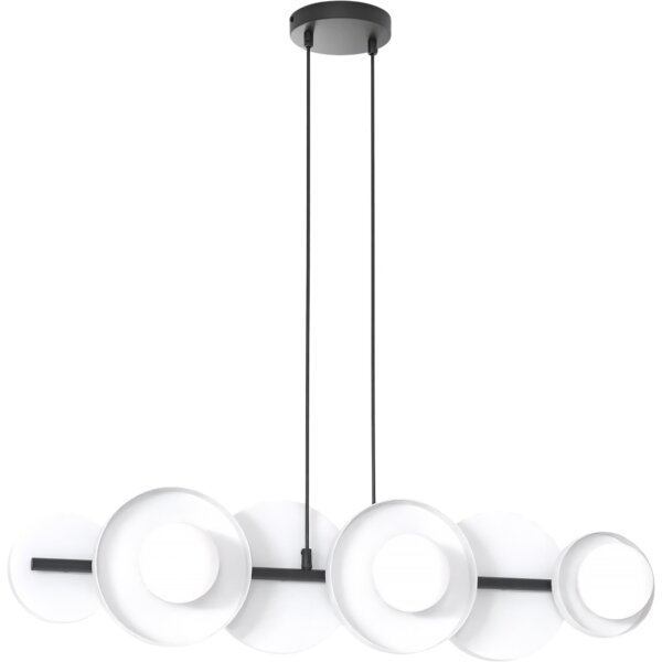 Lustr na lanku MODEL 6xG9/8W/230V bílá
