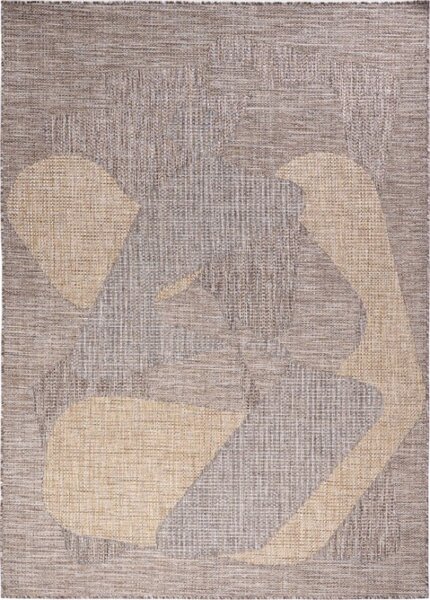 Makro Abra Kusový koberec Sisal YUCANA KY20A hnědý Rozměr: 80x150 cm
