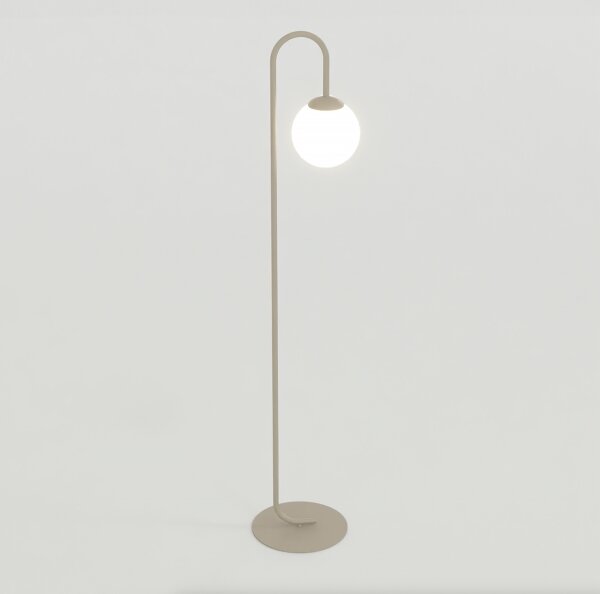 Stojací lampa FLOR 1xE14/10W/230V béžová