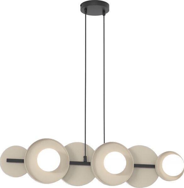 Lustr na lanku MODEL 6xG9/8W/230V béžová