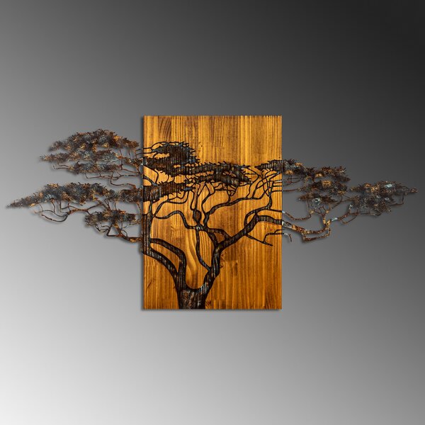 ASIR Nástěnná dřevěná dekorace ACACIA TREE