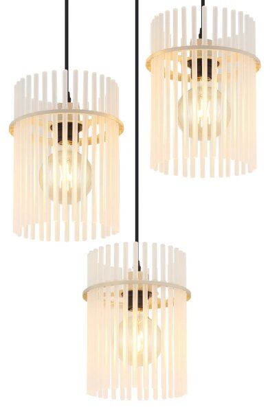 Globo 15698-3HRB - Lustr na lanku GORLEY 3xE27/60W/230V